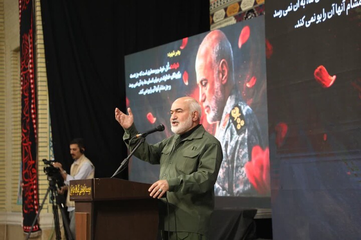 مراسم سالگرد شهادت شهید سپهبد غلامعلی رشید در شهرستان دزفول