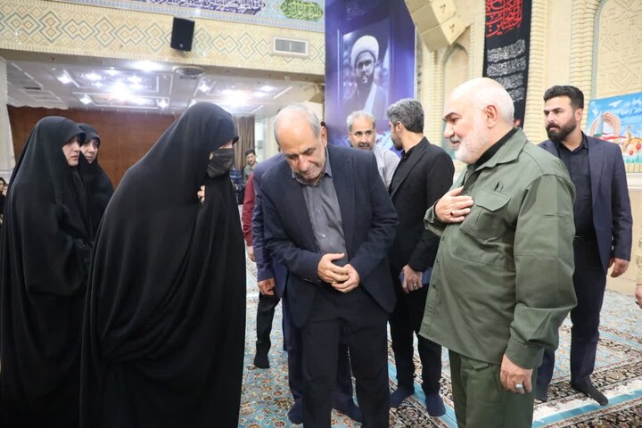 مراسم سالگرد شهادت شهید سپهبد غلامعلی رشید در شهرستان دزفول
