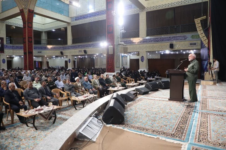 مراسم سالگرد شهادت شهید سپهبد غلامعلی رشید در شهرستان دزفول