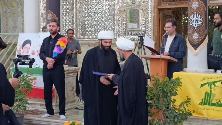 عکس / مراسم سیاه پوشان آستان مبارکه چهار انبیا ء قزوین