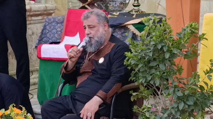 عکس / مراسم سیاه پوشان آستان مبارکه چهار انبیا ء قزوین