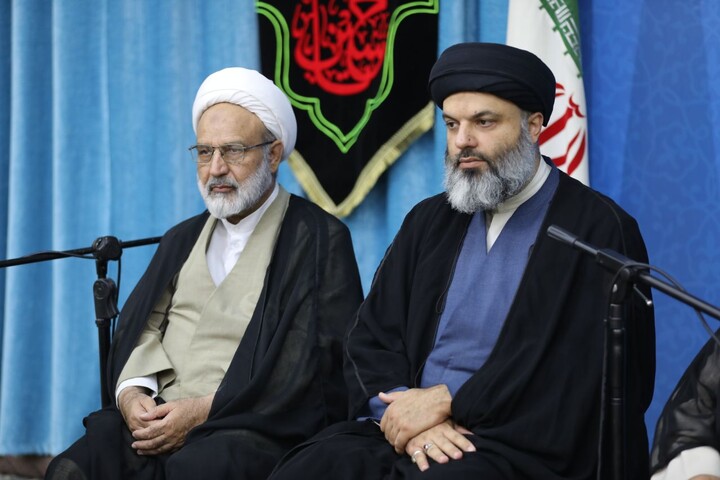 تصاویر/ برگزاری جلسه مسئولین نهادهای فرهنگی با حضور آیت‌الله محمد جواد فاضل لنکرانی