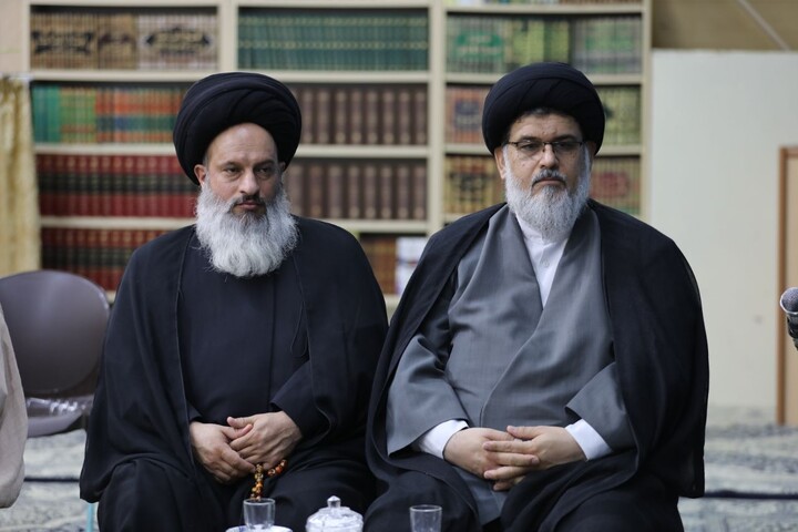 تصاویر/ برگزاری جلسه مسئولین نهادهای فرهنگی با حضور آیت‌الله محمد جواد فاضل لنکرانی