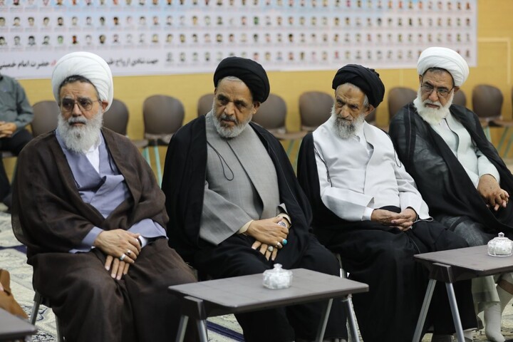 تصاویر/ برگزاری جلسه مسئولین نهادهای فرهنگی با حضور آیت‌الله محمد جواد فاضل لنکرانی