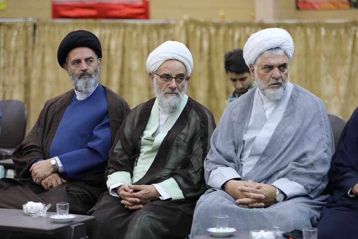 تصاویر/ برگزاری جلسه مسئولین نهادهای فرهنگی با حضور آیت‌الله محمد جواد فاضل لنکرانی