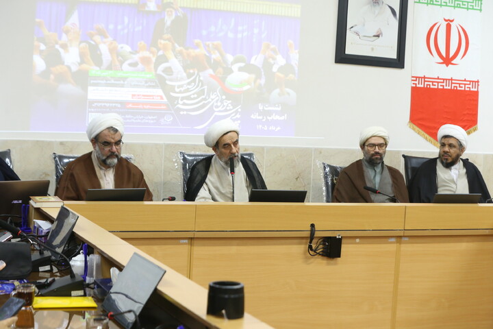 تصاویر/ نشست خبری جانشین مدیر حوزه علمیه استان اصفهان با اصحاب رسانه
