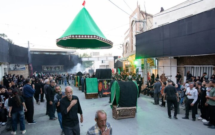 تصاویر/آیین سنتی چاووشی‌خوانی محرم در فیجان اراک