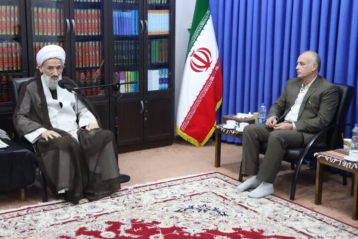 تصاویر/ دیدار سرپرست اداره کل تامین اجتماعی مازندران با نماینده ولی فقیه در استان