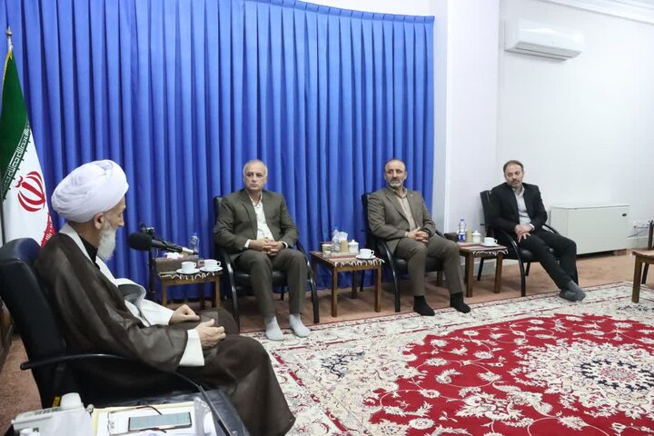 تصاویر/ دیدار سرپرست اداره کل تامین اجتماعی مازندران با نماینده ولی فقیه در استان