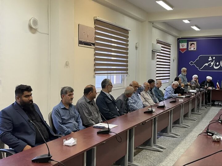 تصاویر/ برگزاری جلسه هیئات مذهبی و هیأت امنای مساجد در دفتر فرمانداری نوشهر