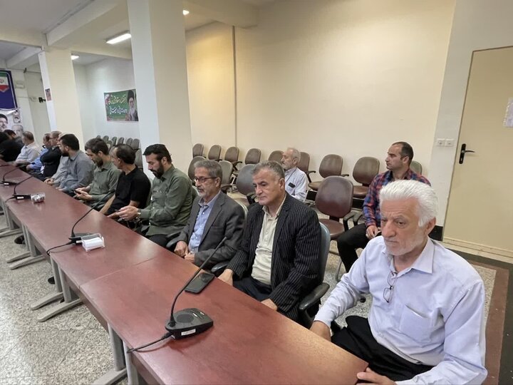 تصاویر/ برگزاری جلسه هیئات مذهبی و هیأت امنای مساجد در دفتر فرمانداری نوشهر