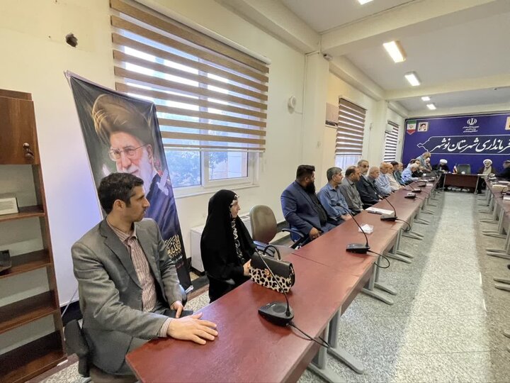 تصاویر/ برگزاری جلسه هیئات مذهبی و هیأت امنای مساجد در دفتر فرمانداری نوشهر