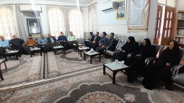 تصاویر/جلسه هماهنگی  برگزاری مراسم دهه محرم