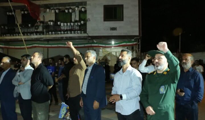 تصاویر/ تجمع مردمی در روستای کیاپی شهرستان میاندورود