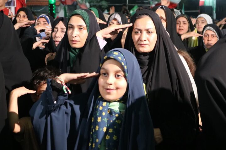 تصاویر/ حضور حماسی در چهاردانگه
