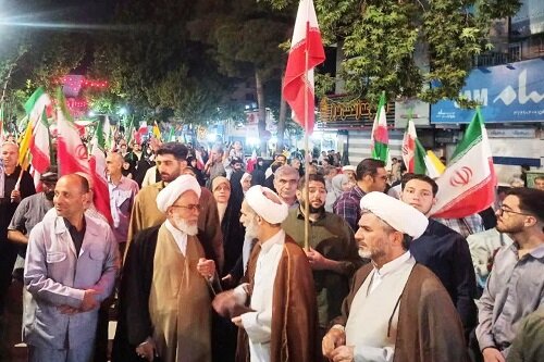 برگزاری اجتماع بزرگ مردمی «نحن منتقمون» در کرمانشاه