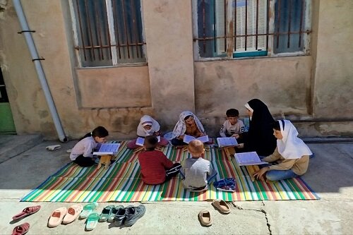 استقبال جوانان روستای سنقر و کلیایی از جلسات قرآن