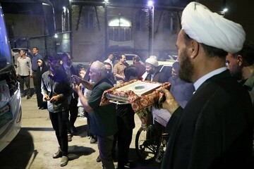 اعزام اولین کاروان برگزیدگان به کربلا به مناسبت «بهترین جامانده اربعین»+عکس