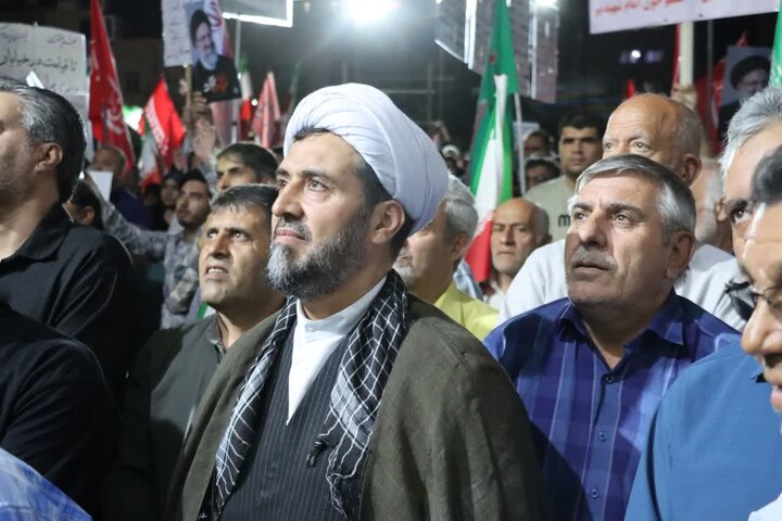 تصاویر/ موج صدوپنجم حماسه حضور و خون‌خواهی رهبر شهید در اسلامشهر