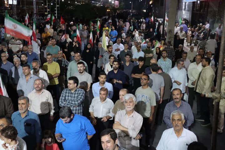 تصاویر/ موج صدوپنجم حماسه حضور و خون‌خواهی رهبر شهید در اسلامشهر