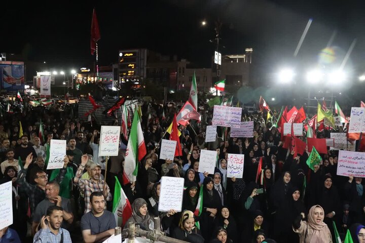 تصاویر/ موج صدوپنجم حماسه حضور و خون‌خواهی رهبر شهید در اسلامشهر