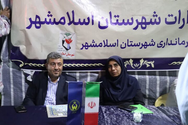 تصاویر/ موج صدوپنجم حماسه حضور و خون‌خواهی رهبر شهید در اسلامشهر