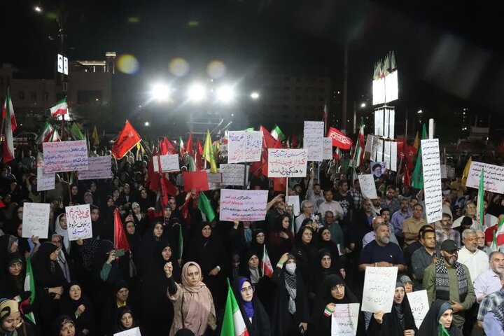 تصاویر/ موج صدوپنجم حماسه حضور و خون‌خواهی رهبر شهید در اسلامشهر