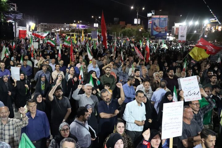 تصاویر/ موج صدوپنجم حماسه حضور و خون‌خواهی رهبر شهید در اسلامشهر