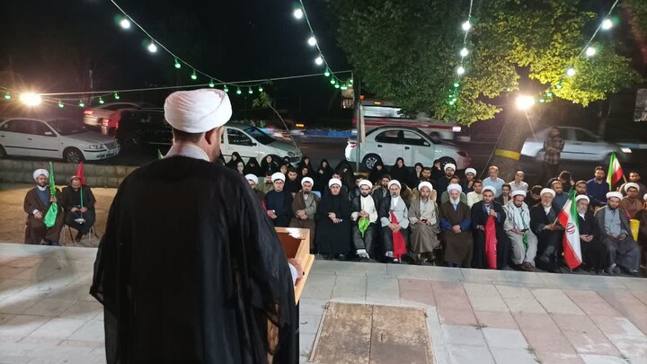 تصاویر / فعالیت‌های فرهنگی و تبلیغی موکب مدرسه علمیه ولیعصر(عج)تبریز
