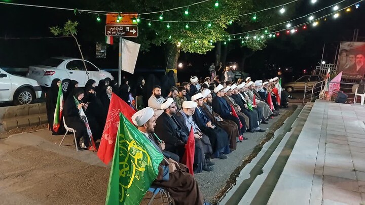 تصاویر / فعالیت‌های فرهنگی و تبلیغی موکب مدرسه علمیه ولیعصر(عج)تبریز