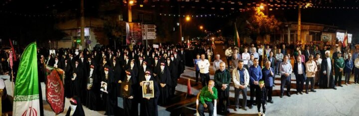 تصاویر/نخستین سالگرد شهدای اقتدار در میلاجرد