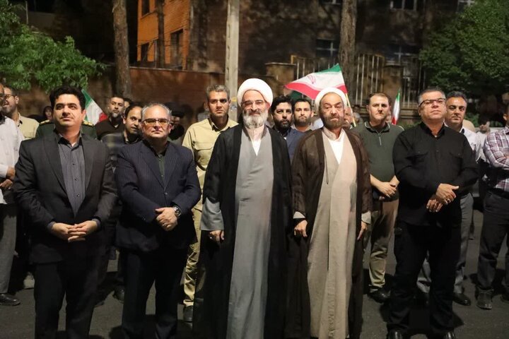 تصاویر / اجتماعات مردمی «شب‌های اقتدار» در معراج الشهدای میدان سعدی