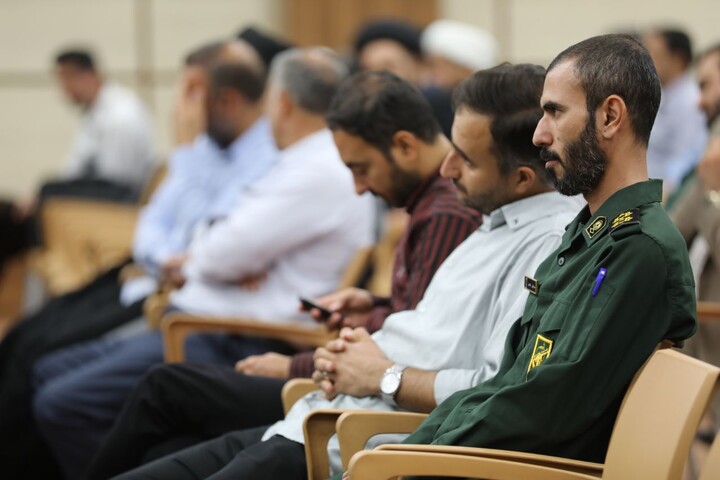 گردهمایی فرماندهان سپاه الغدیر با حضور آیت الله محمد جواد فاضل لنکرانی