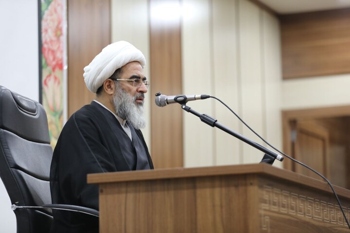 گردهمایی فرماندهان سپاه الغدیر با حضور آیت الله محمد جواد فاضل لنکرانی