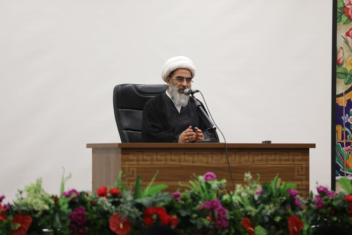 گردهمایی فرماندهان سپاه الغدیر با حضور آیت الله محمد جواد فاضل لنکرانی