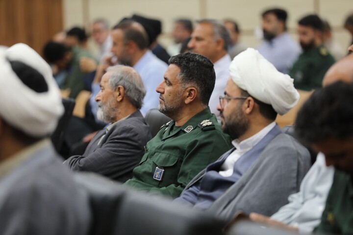 گردهمایی فرماندهان سپاه الغدیر با حضور آیت الله محمد جواد فاضل لنکرانی