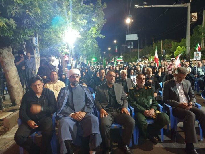 تصاویر/ تجمع مردمی در شهرستان کامیاران