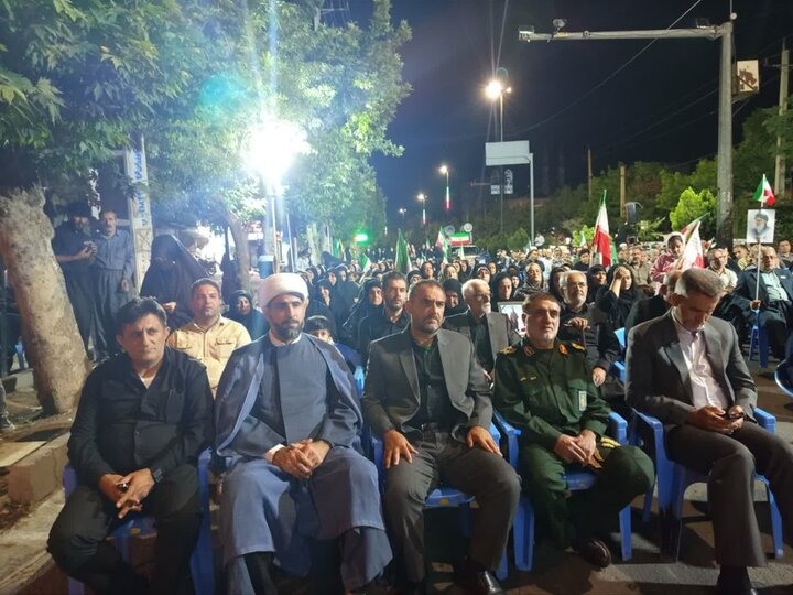 تصاویر/ تجمع مردمی در شهرستان کامیاران