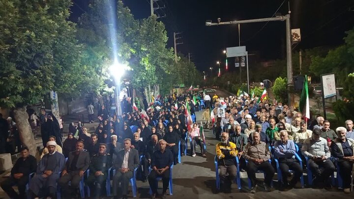 تصاویر/ تجمع مردمی در شهرستان کامیاران