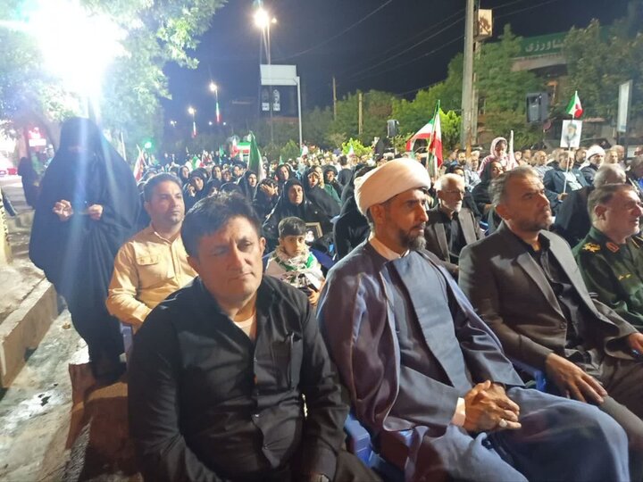 تصاویر/ تجمع مردمی در شهرستان کامیاران