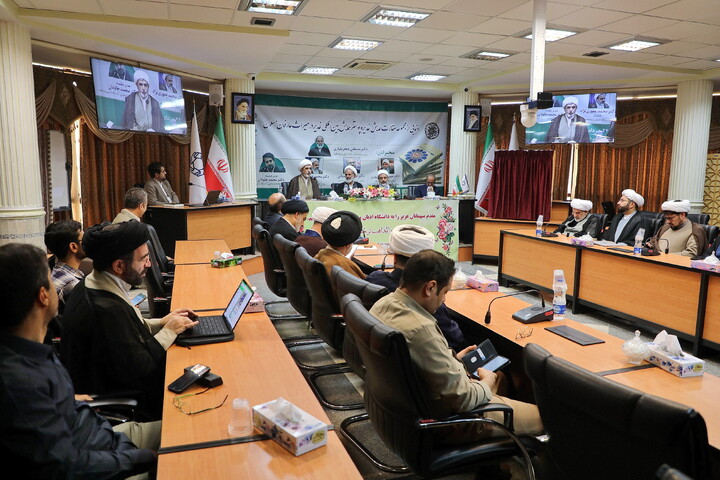 تصاویر/ آیین رونمایی از مجموعه مقالات همایش غدیر و پوستر همایش بین‌المللی «غدیر در میراث عارفان مسلمان»