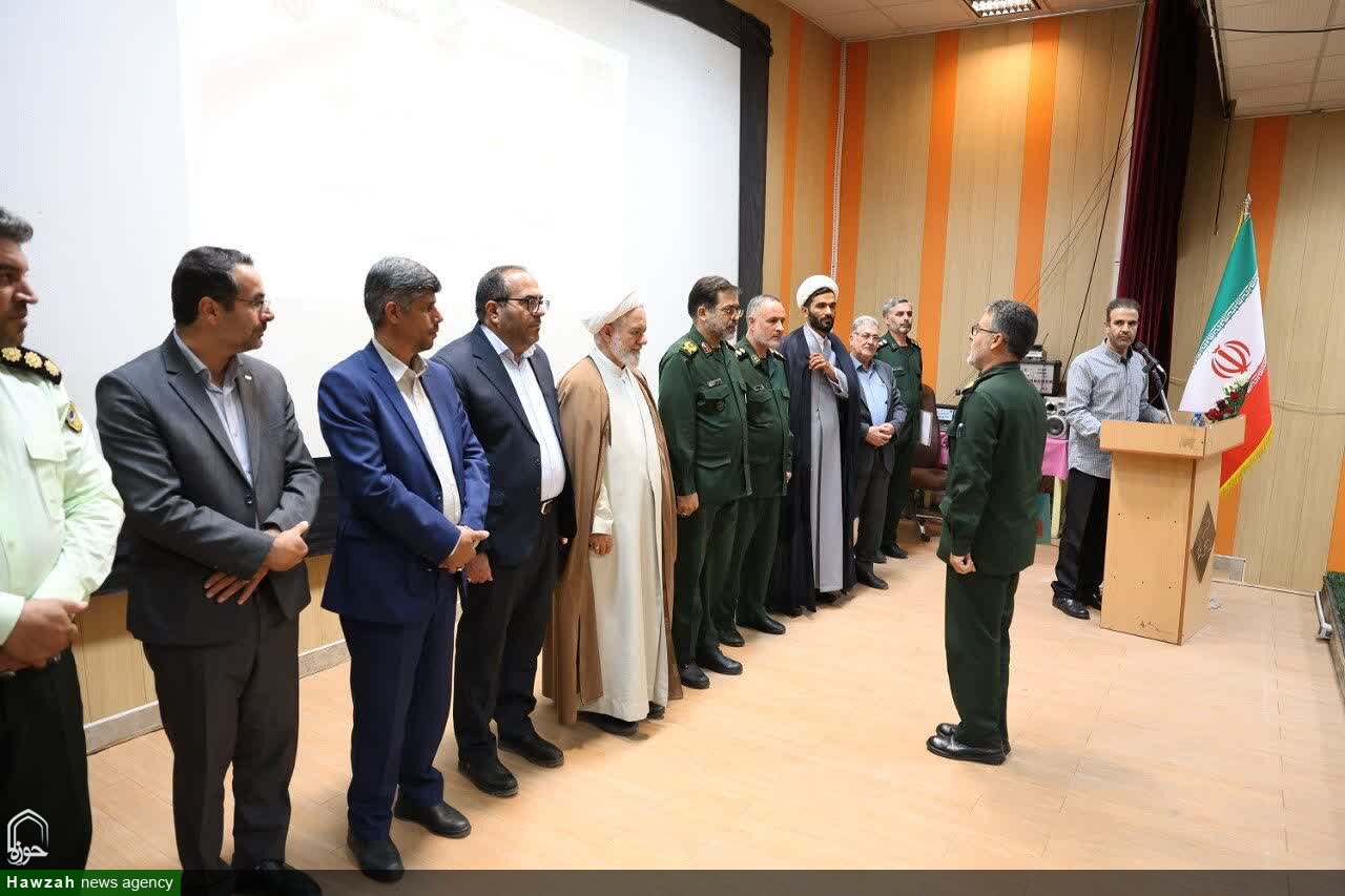 تصاویر / آیین سنگرسپاری فرمانده سپاه اسدآباد