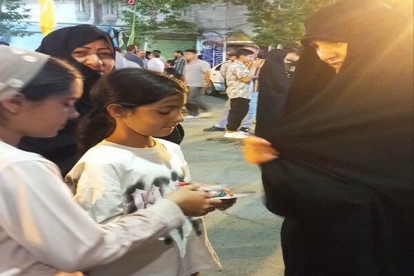 برگزاری جشن نیکوکاری بمناسبت ایام با برکت عید غدیر در موکب هرسین+تصاویر