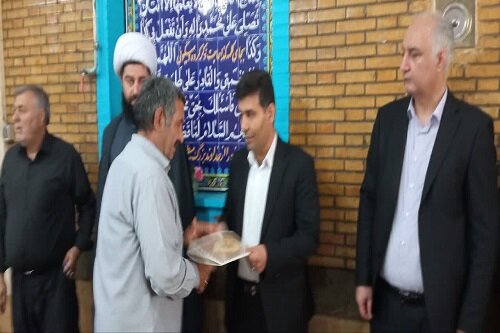 تجلیل از مدیران مواکب عید غدیر در بیستون