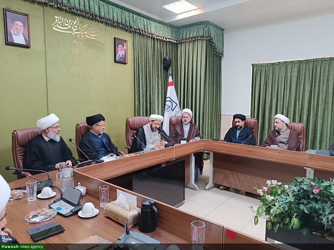 بازدید سیدسعیدرضا عاملی، رئیس شورای تحول علوم انسانی شورای عالی انقلاب فرهنگی از دفتر تبلیغات اسلامی