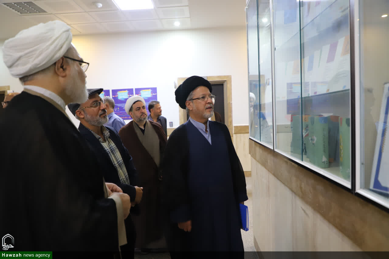 بازدید سیدسعیدرضا عاملی، رئیس شورای تحول علوم انسانی شورای عالی انقلاب فرهنگی از دفتر تبلیغات اسلامی