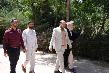 تصاویر /بازدید رئیس هیئت امنای تجمع علمای مسلمانان لبنان از دانشگاه باقرالعلوم(ع)