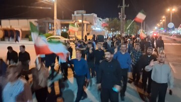 فیلم| راهپیمایی مردم آبدان در حمایت از نظام و رهبری