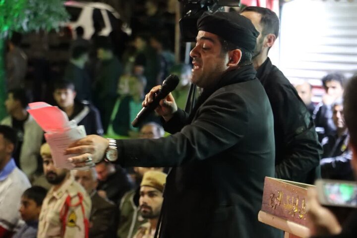 تصاویر/ برگزاری مراسم وداع با پیکر مطهر شهید حسین رسولی در چالدران