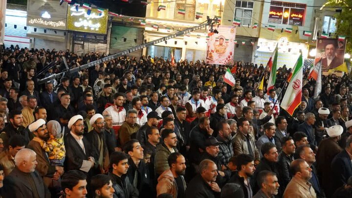 تصاویر/ برگزاری مراسم وداع با پیکر مطهر شهید حسین رسولی در چالدران